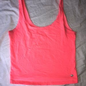 Hot Pink American Eagle Crop Top